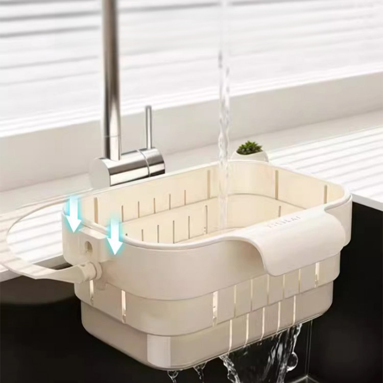 접이식 텔레스코픽 배수 바구니