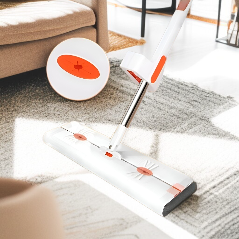 【R】2025年新型スプレー式レベリングモップ 家庭用ワンモップ クリーン ハンズフリー 怠惰なモップ掛け ウェット＆ドライ兼用