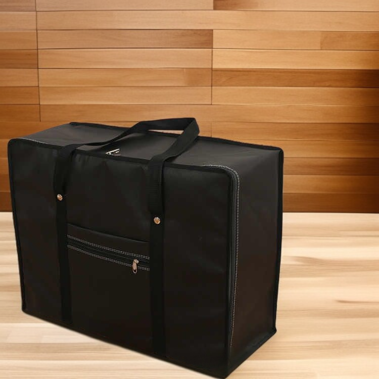 Bolsa de almacenamiento móvil instalada en maleta de cabina