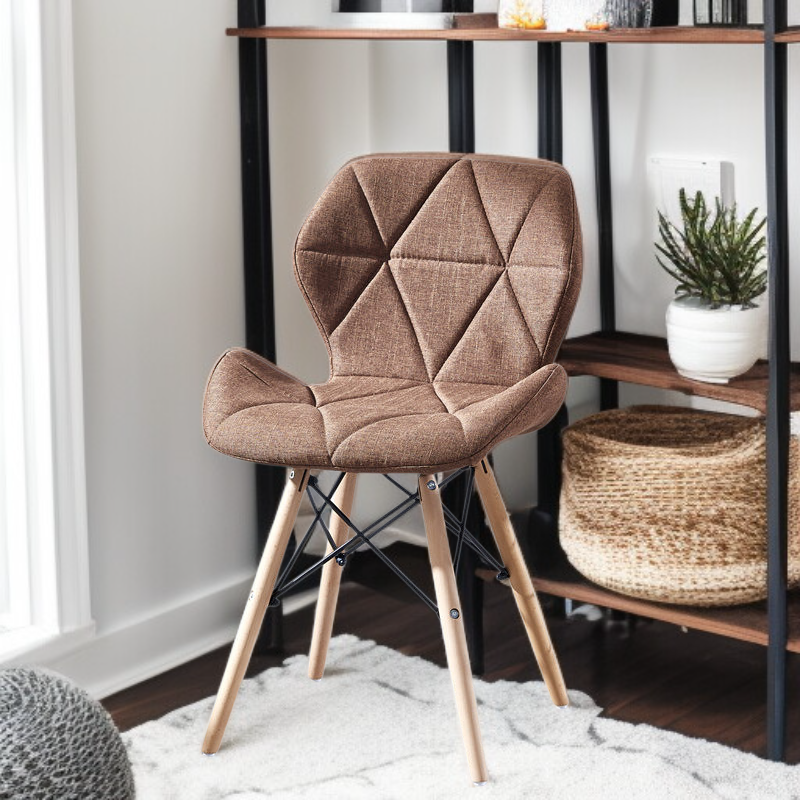  모던 미니멀리즘 원목 등받이 의자