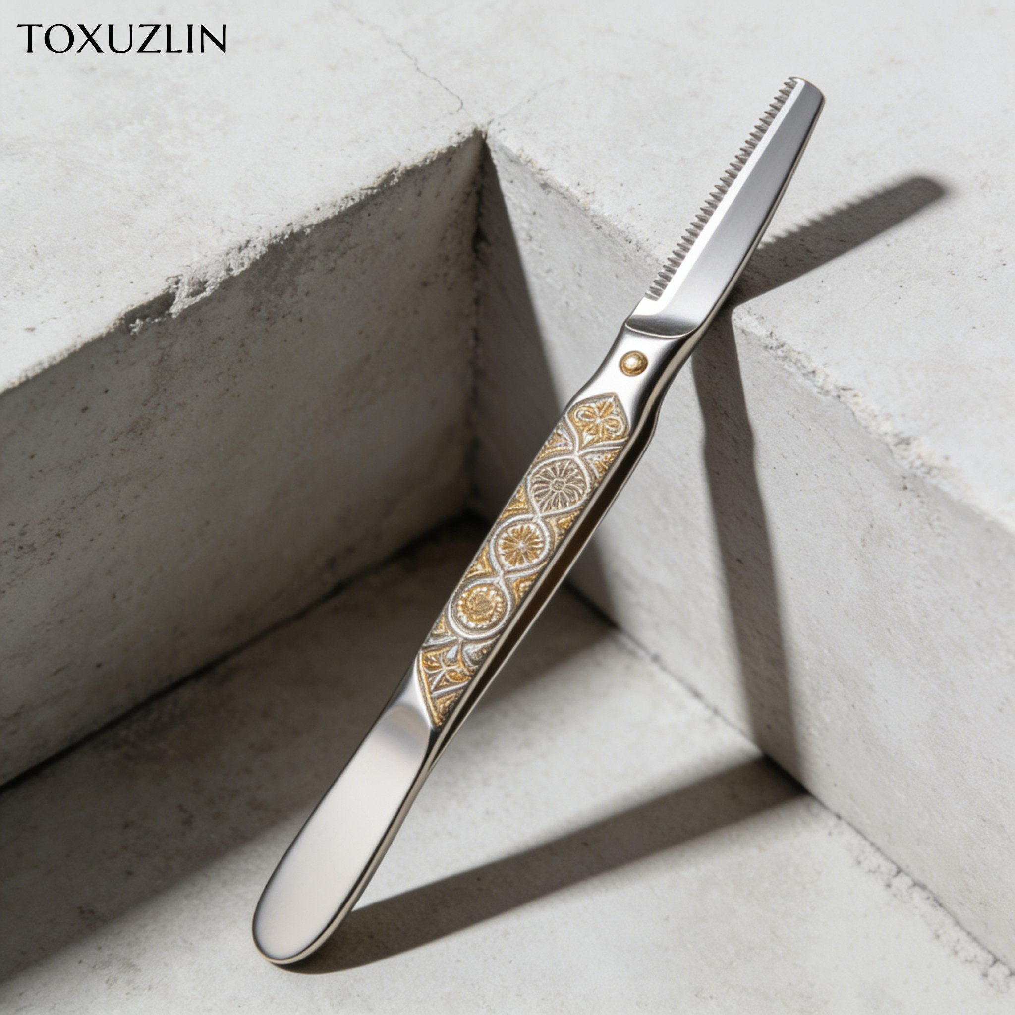 ชุดอุปกรณ์ตัดแต่งคิ้วสำหรับมือใหม่ (4 ชิ้น) - ป้องกันรอยขีดข่วน