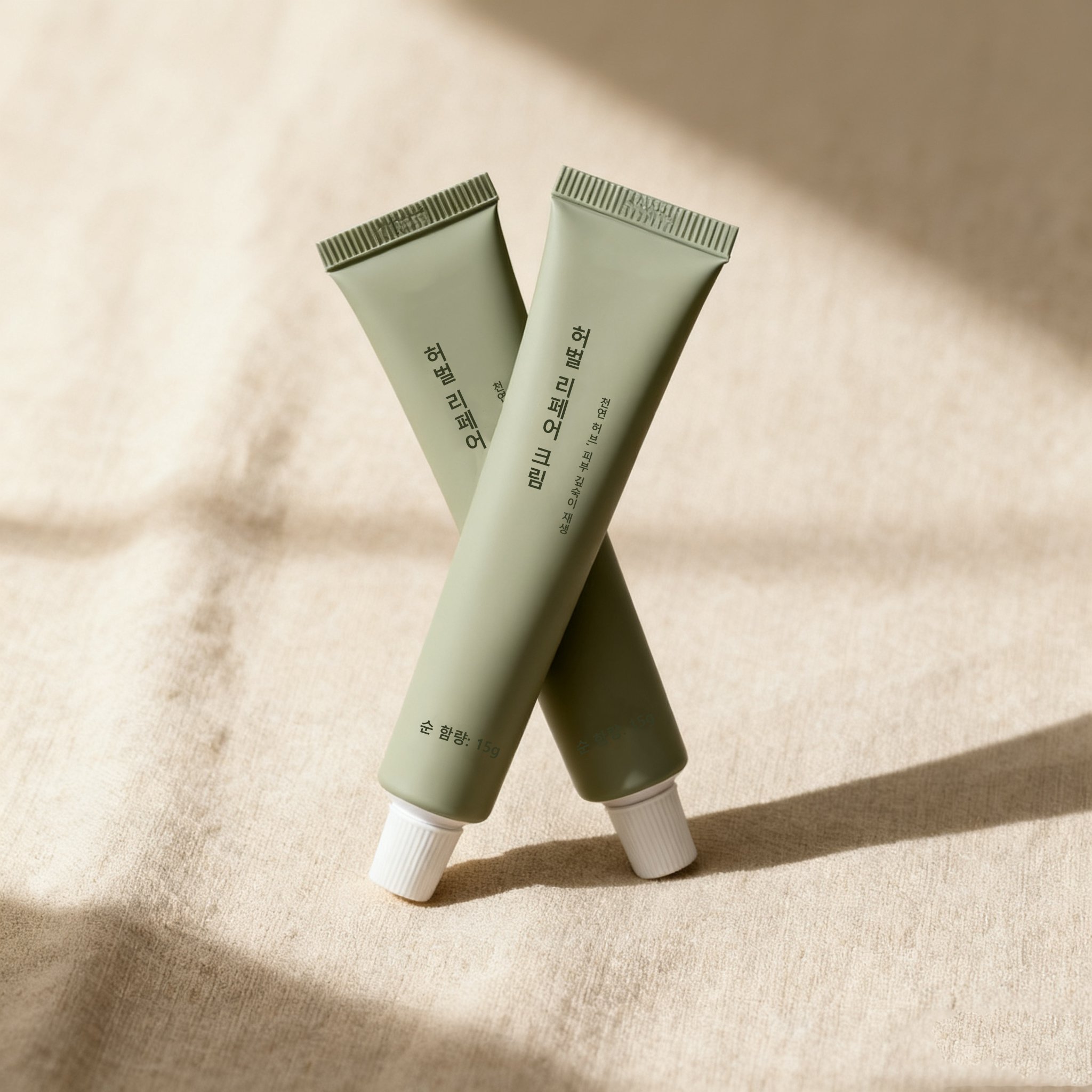 15g 한방 재생 크림 2개 세트 제품 사진