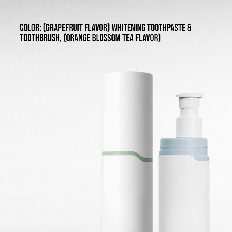 Anti-Cavity Fluoride Toothpaste and Toothbrush Combo for Bright, White Teeth