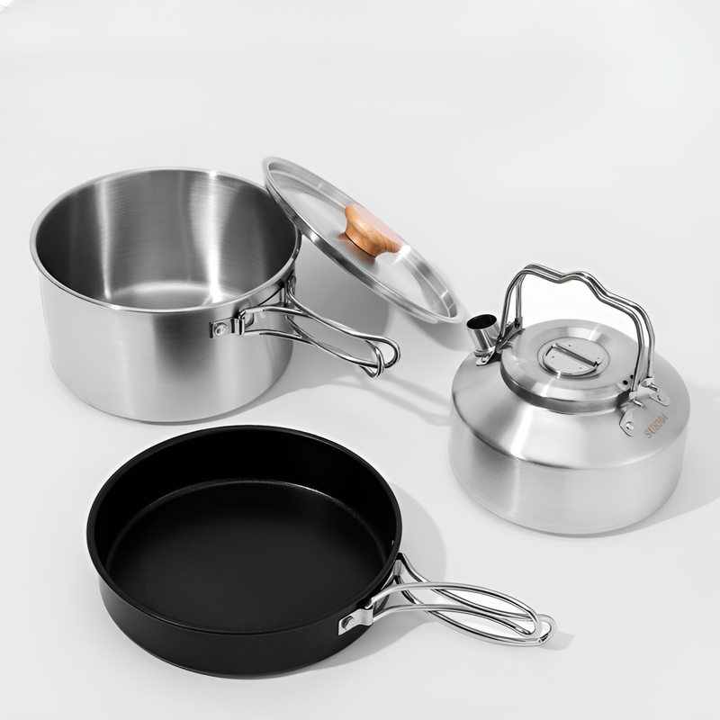 야외 캠핑 냄비