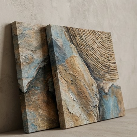 트렌디한 현대 미술 작품