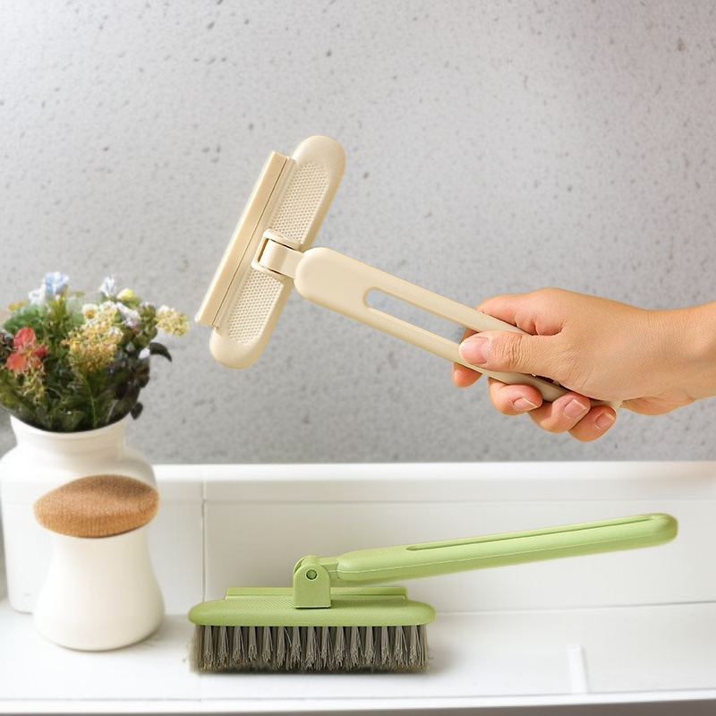 화장실 타일 모서리 청소 브러쉬 다용도 홈 브러쉬 모서리 틈새 브러쉬 화장실 타일 모서리 청소 브러쉬 바닥 욕실 청소 브러쉬 회전 손 안 더러워 화장실 전용 청소 브러쉬