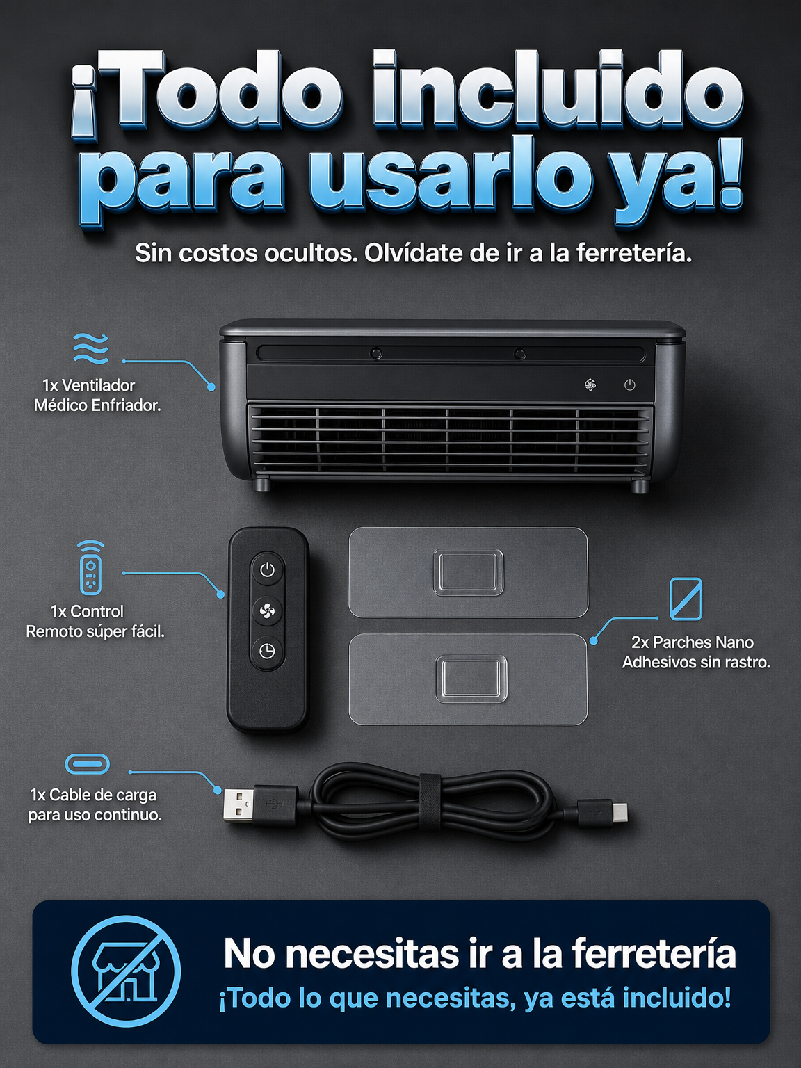 【 Zero Instalación 】Climatizador Portátil Beople: ¡Frío instantáneo sin romper muros!