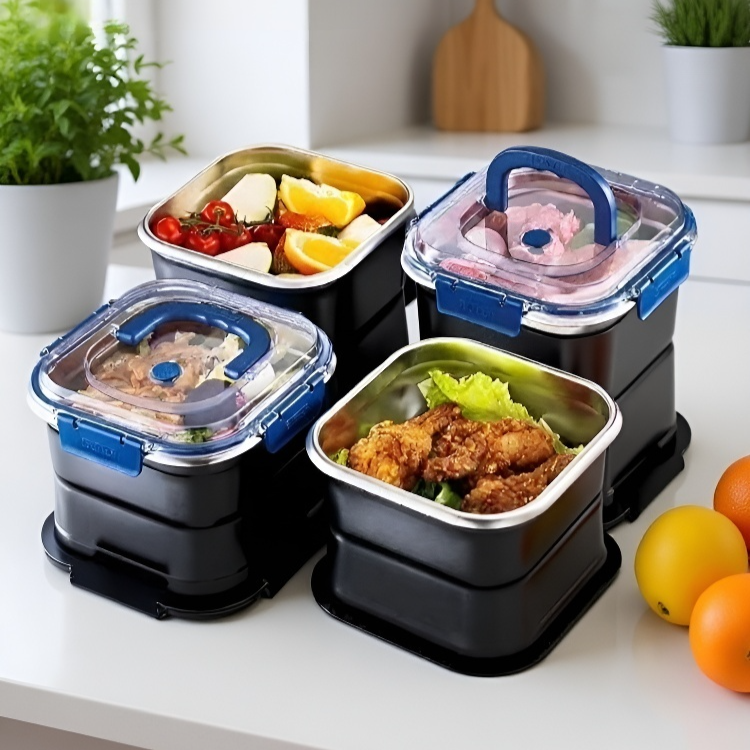 Recipiente ecológico y reutilizable para cocina