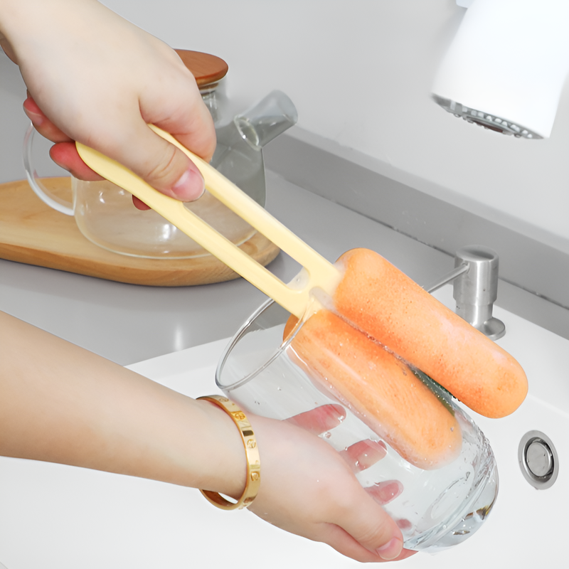 다기능 양면 긴 손잡이 컵 브러쉬