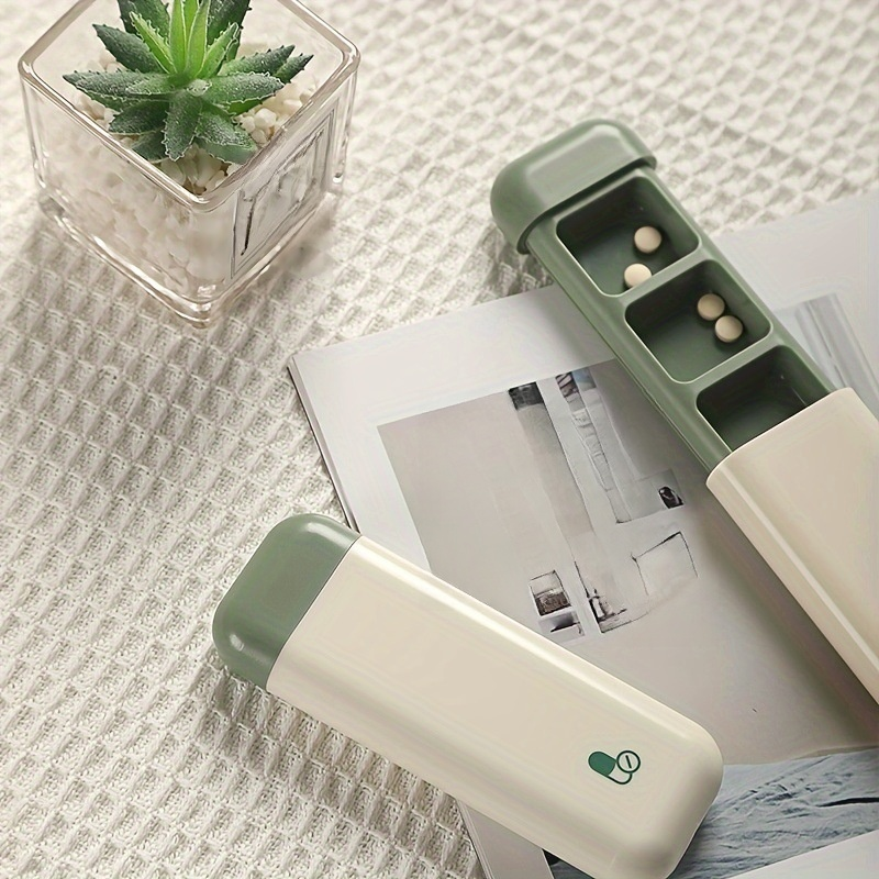 กล่องเก็บยาอเนกประสงค์ กล่องเก็บเครื่องประดับกันฝุ่นแบบพกพา