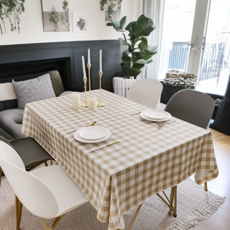 열방지 작은 티테이블 식탁보 