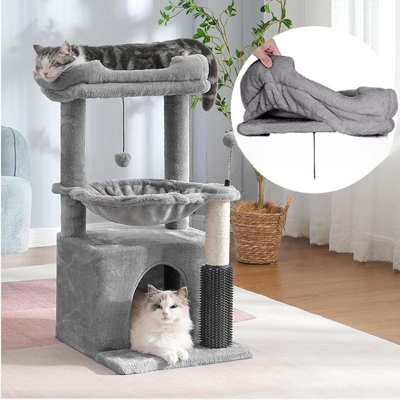 一體四季通用大型劍麻猫抓柱猫爬架