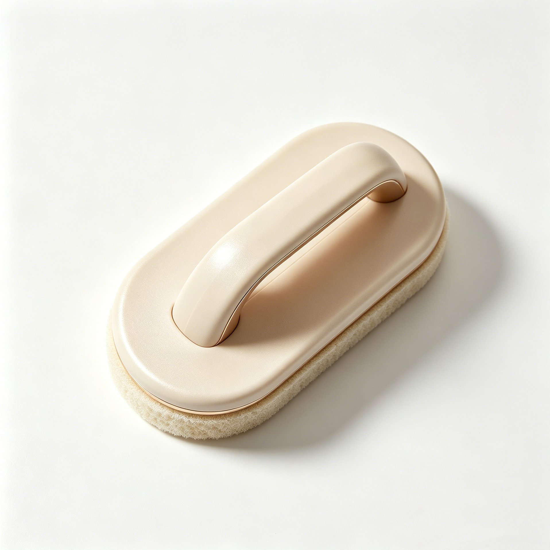 Ergonomic handle bathroom scrub brush for easy cleaning