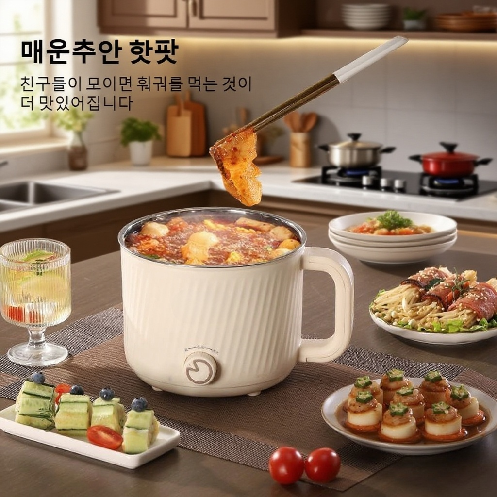 주방 인테리어에 어울리는 컬러 밥솥