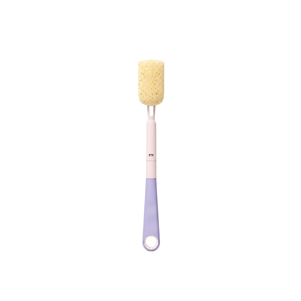 2-in-1 Baby Bottle and Nipple Cleaning Brush Set for Travel