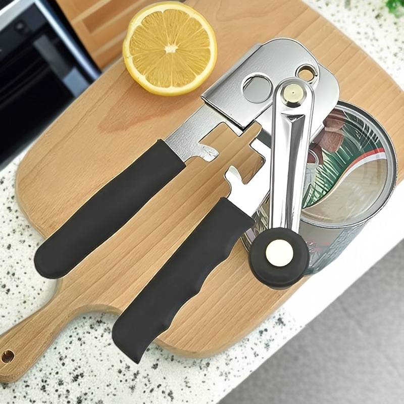 家庭用手動缶切りナイフ キャンオープナー キッチン缶開けツール