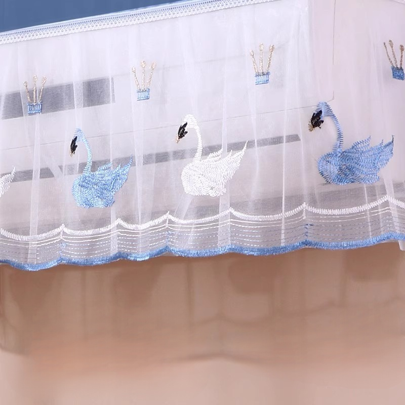 Funda de aire acondicionado con encaje, protección contra el aire directo