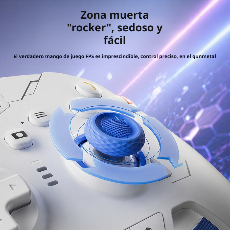 Mando inalámbrico con gatillo Hall para Switch/PC/Android/iOS