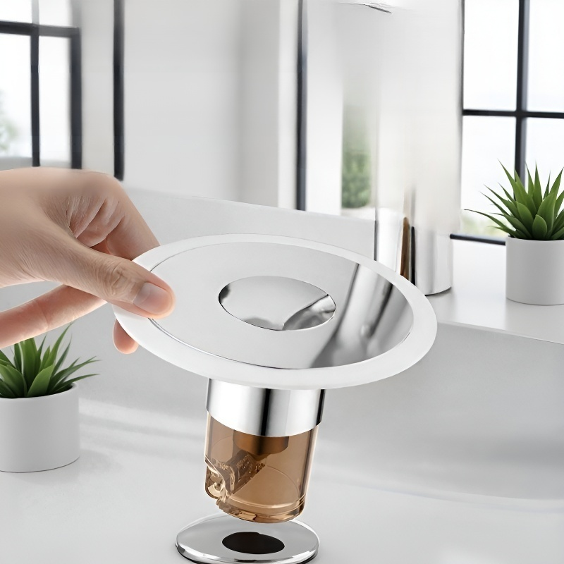 세면대 스테인리스 누수 차단 마개