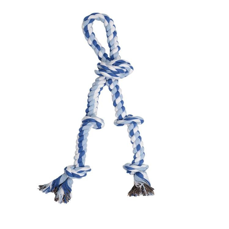 Durable Cotton Rope Toy for Large Dogs, Tug-of-War Chew Knot