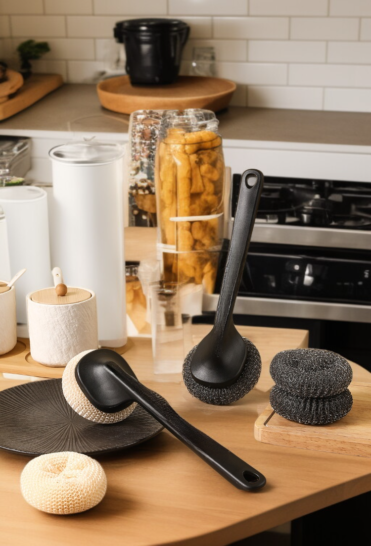 식기세척솔 손잡이 분리 및 교체 방법