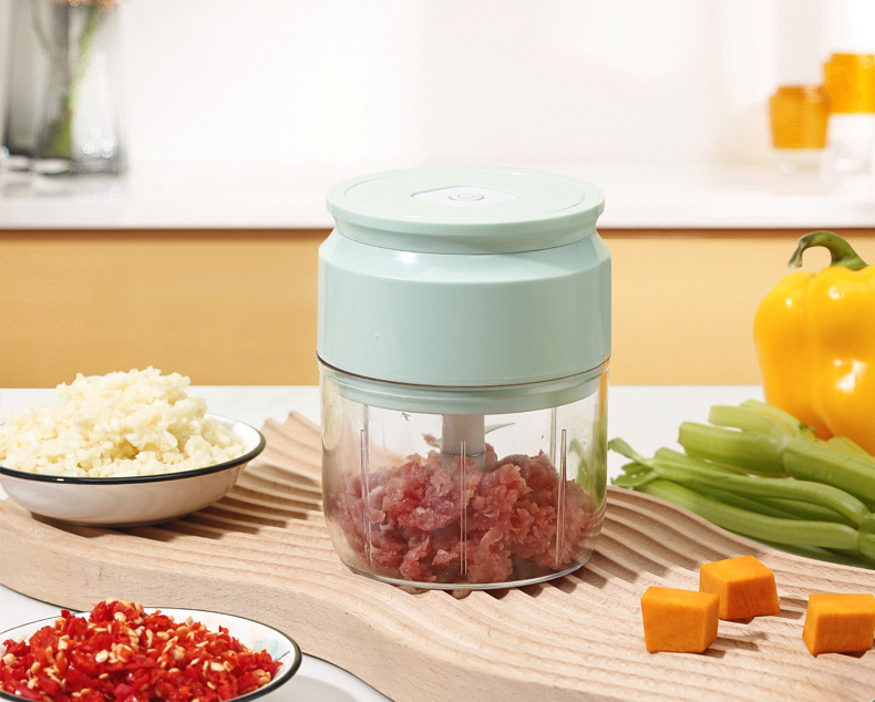 Broyeur électrique d'ail réglable pour cuisine moderne