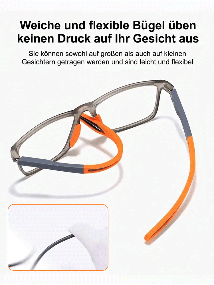 【Eine Brille für das ganze Leben!】Ultraleichte und bequeme Anti-Blaulicht-Brille für Presbyopie