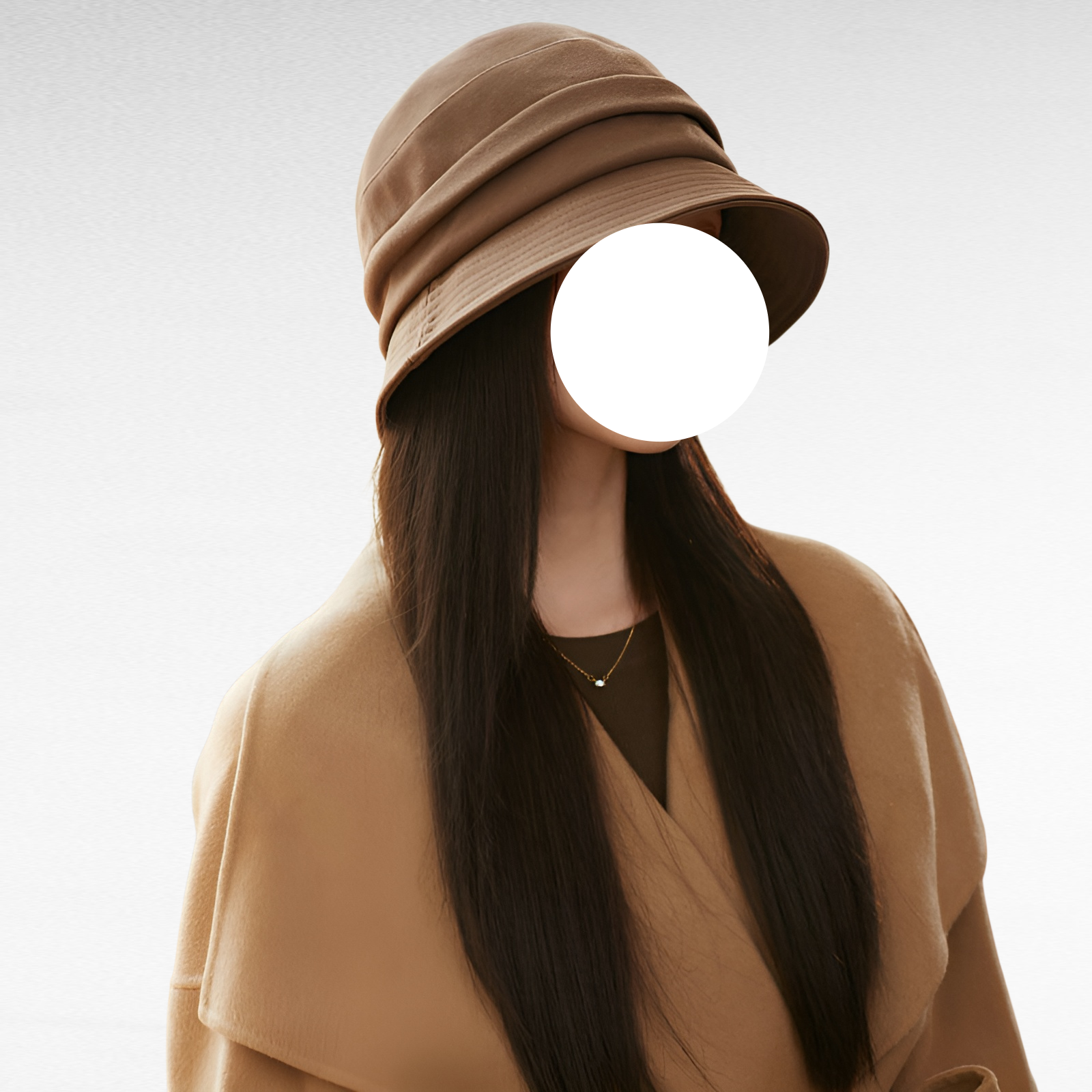 일본 분지 모자 디자이너 봄과 가을 캐주얼 여성 얇은 방한 스타일 금욕 모자 넓은 챙