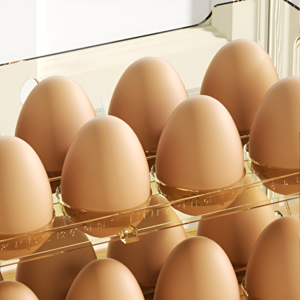 Layered Egg Tray for Fridge