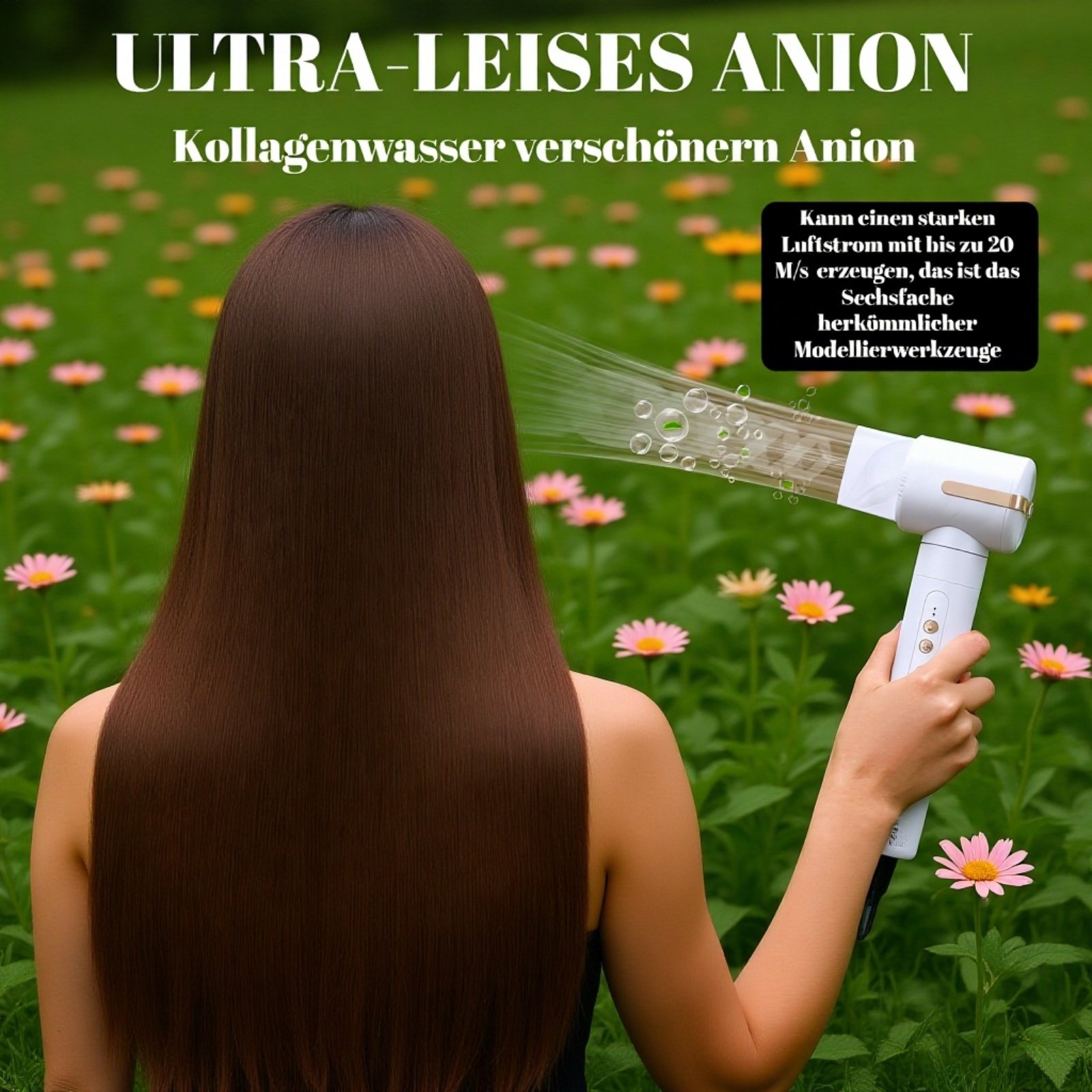 7-in-1 Multifunktionaler Hochgeschwindigkeits-Haartrockner-Stylingkamm