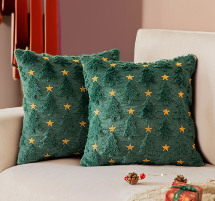 선물용으로 좋은 크리스마스 베개 커버