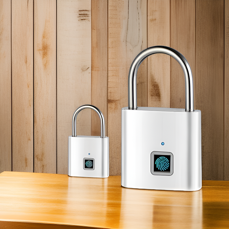 candado de huella dactilar