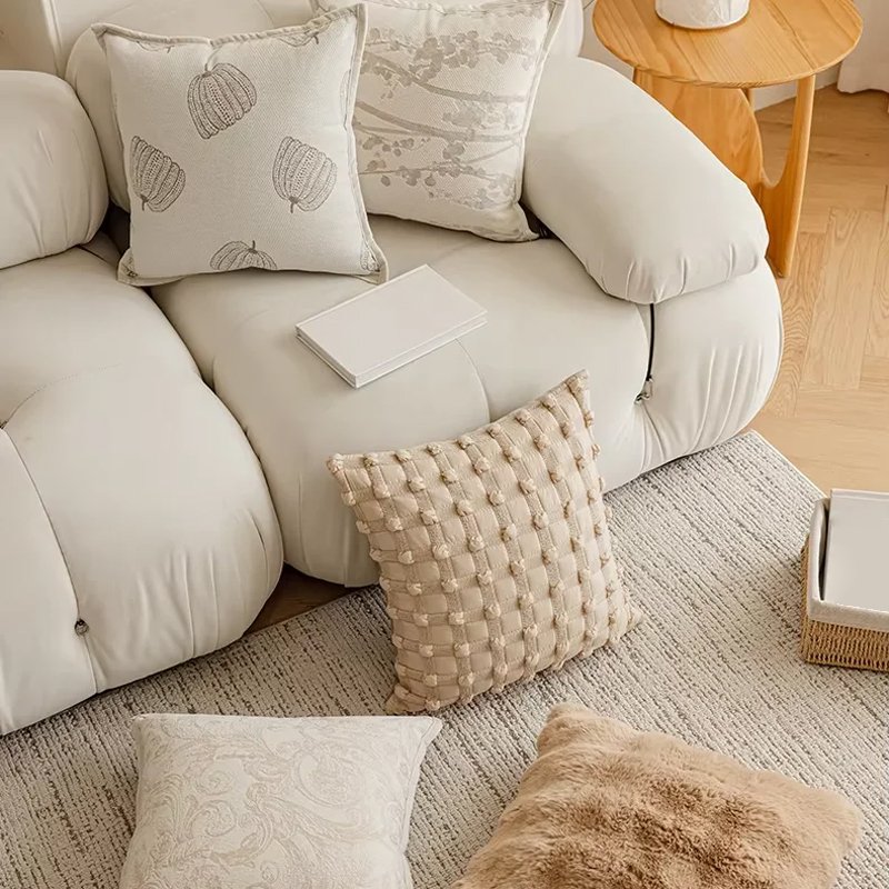 사각형 거실 소파 장식 패드