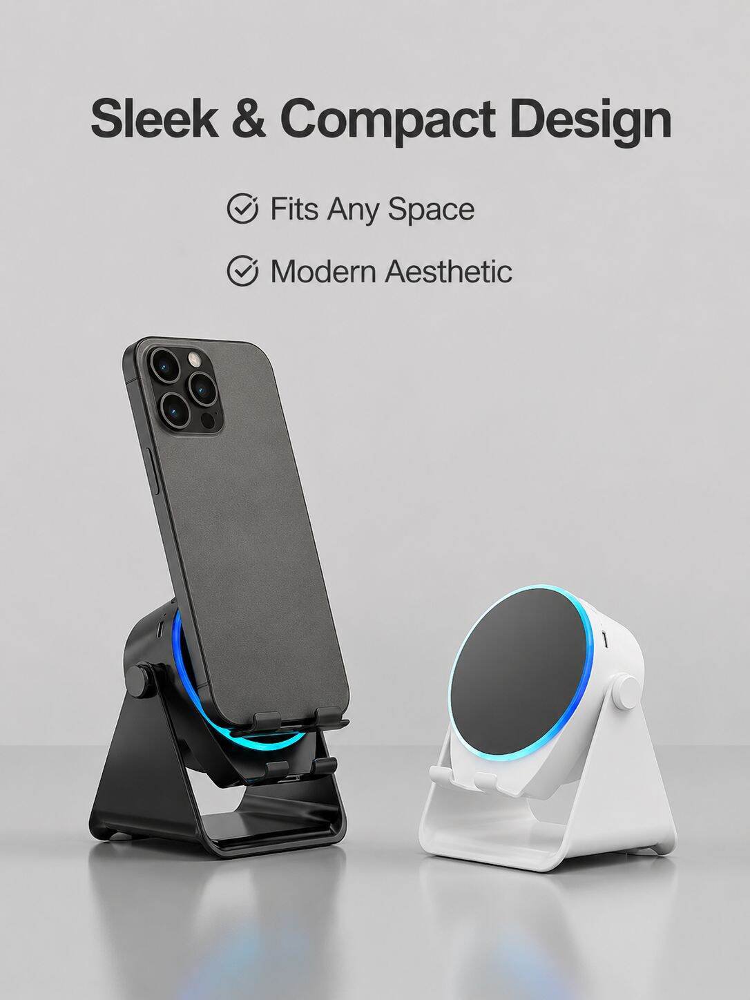 Magnetic 4in1 Wireless Cell Phone Speaker Stand Audio Stand Sensor
