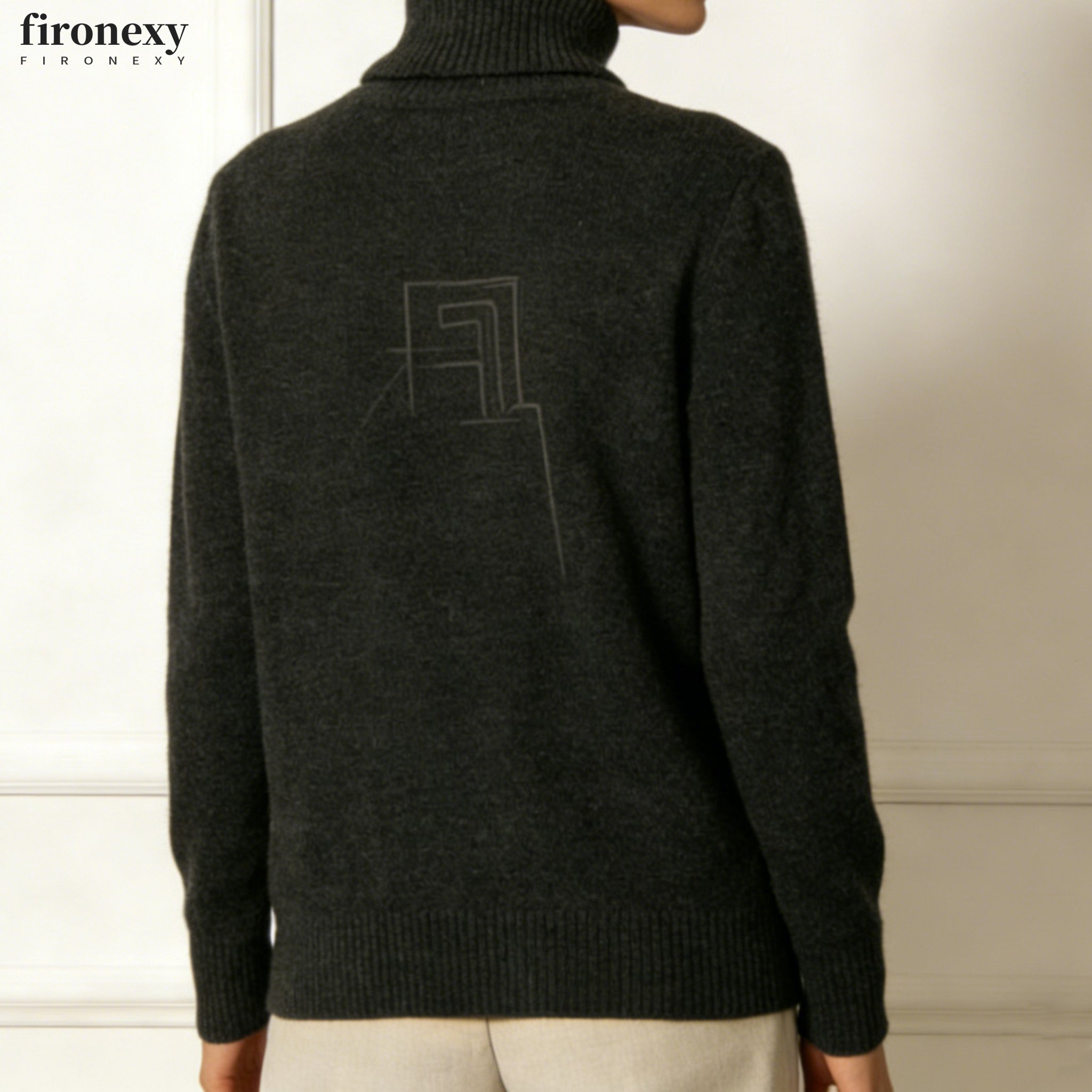 터틀넥 니트 스웨터