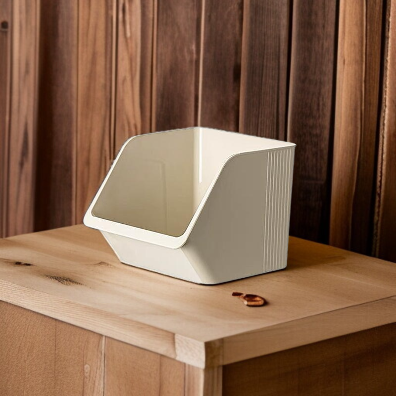 벽걸이 파 생강마늘 투명 수납함