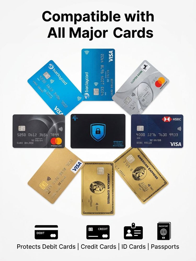 【Protect Your Credit Card】Anti-RFID Skimming Card