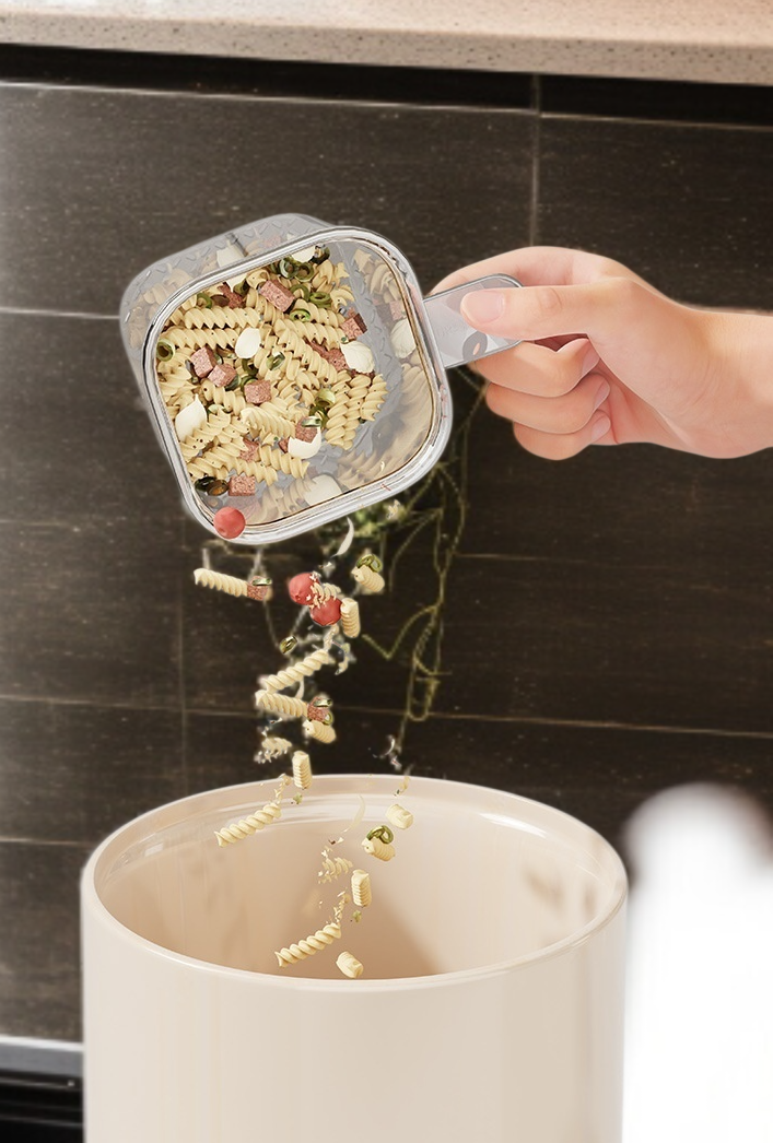 빨판식 분리식 티바구니 주방 잔여물 여과 분리 손 싱크대 물빠짐 바구니