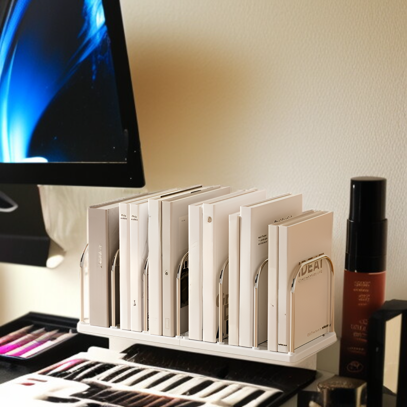 Regal für Bürobedarf, Schreibwaren für Schüler, einfaches Aufbewahrungsregal, Aufbewahrungsbox für B