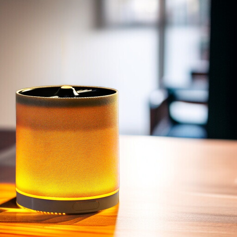 A7 ファブリックアロマセラピーマシンエッセンシャルオイル噴霧ディフューザーホームベッドルームオフィス雰囲気夜の光加湿器