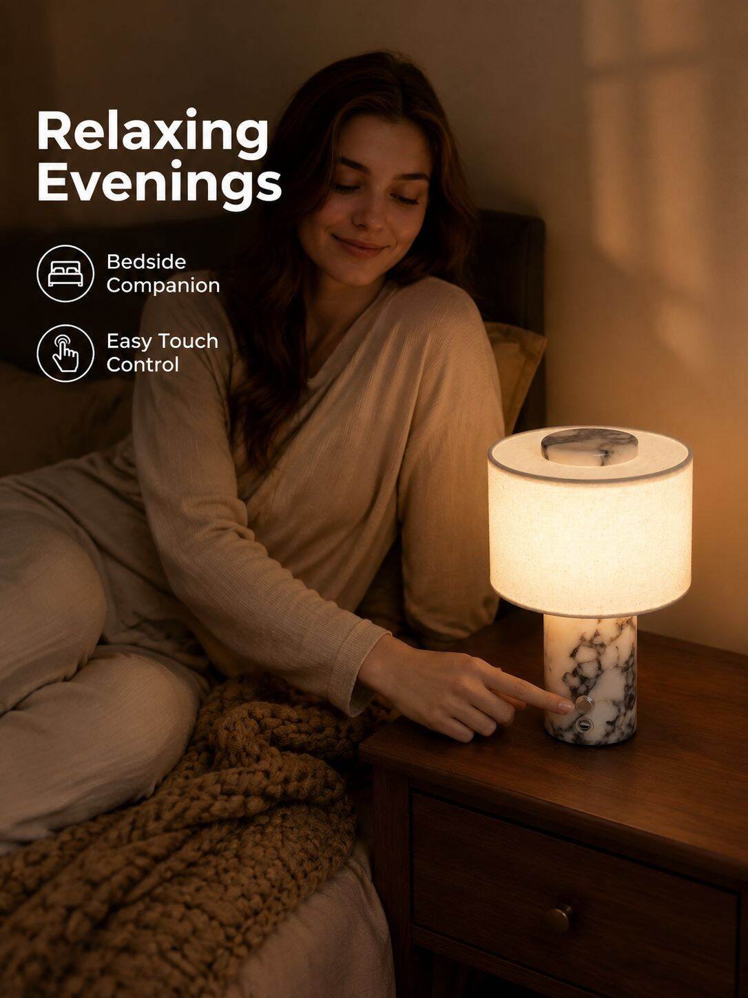 Atmosphere Marble Table Lamp