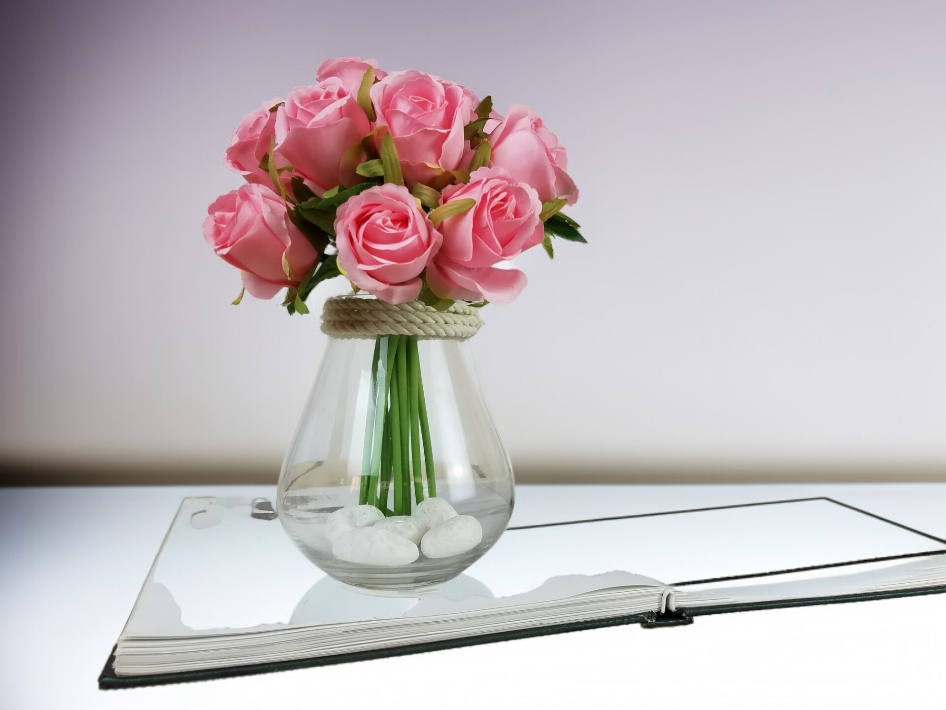 장미 꽃다발 인테리어 소품