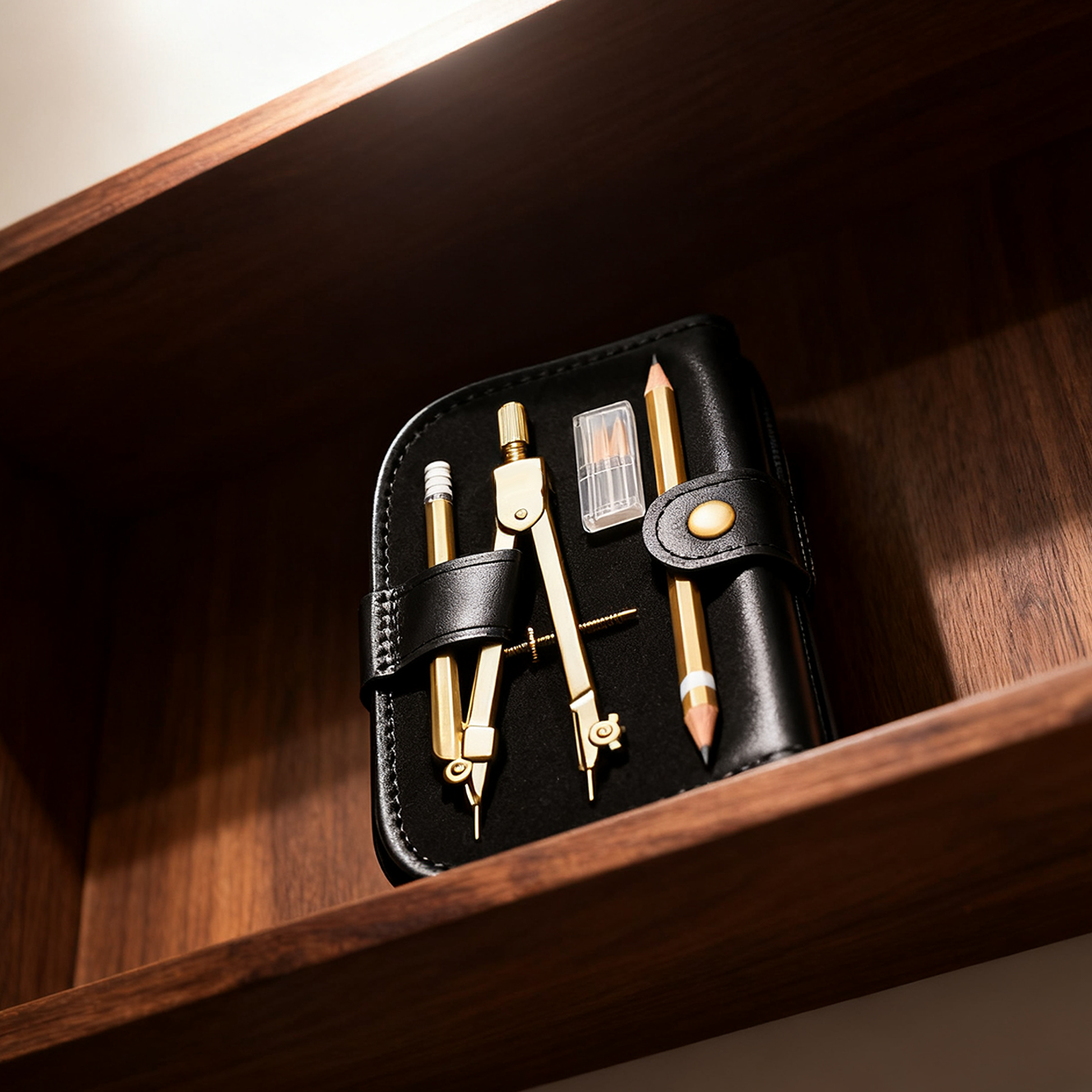 자체 디자인 가죽 드로잉 도구 세트