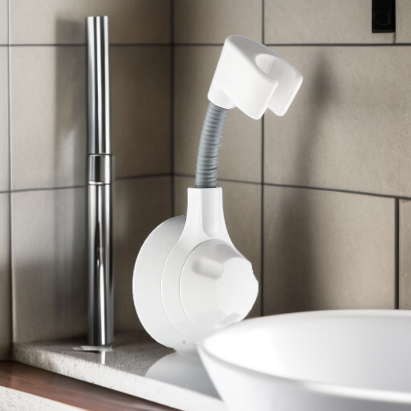 ขายึดฝักบัวแบบปรับทิศทางได้ ติดตั้งง่ายไม่ต้องเจาะผนัง