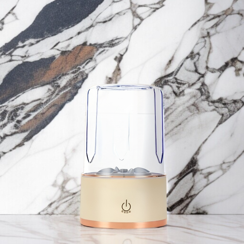 Portable laundry cup with low power consumption