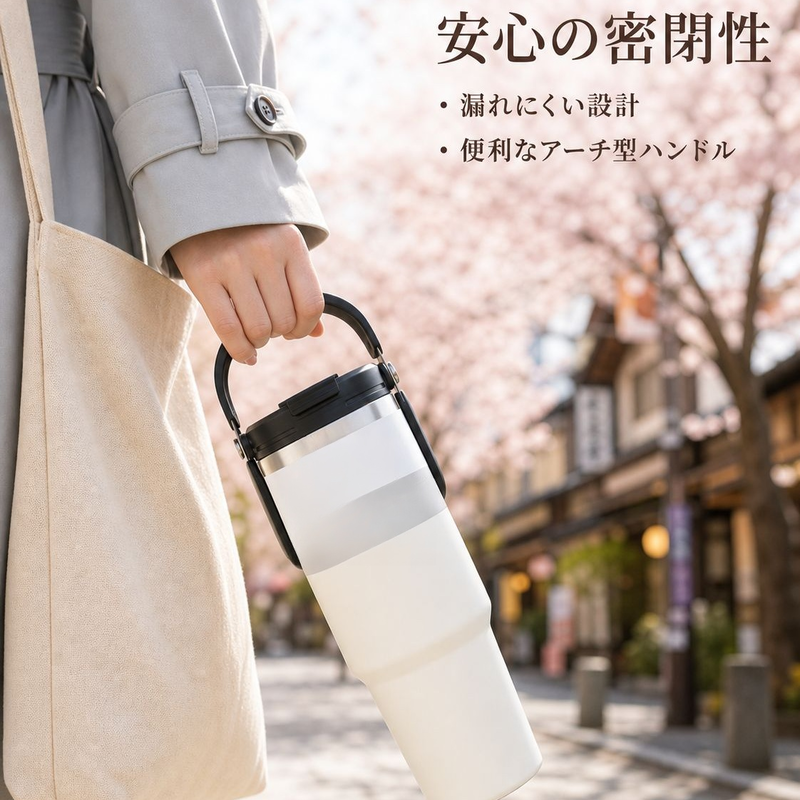 大容量ホット＆コールド対応タンブラー