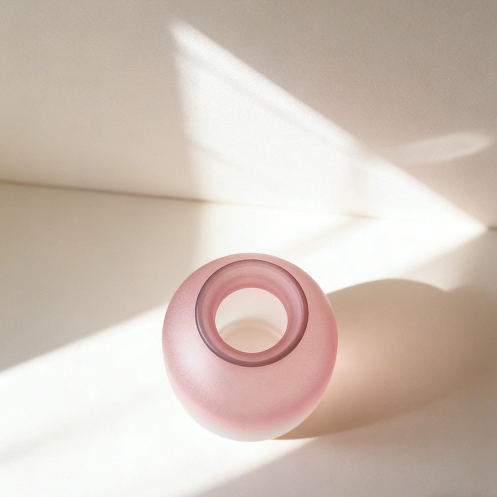 インテリア用ガラス花瓶2個セットの全体写真