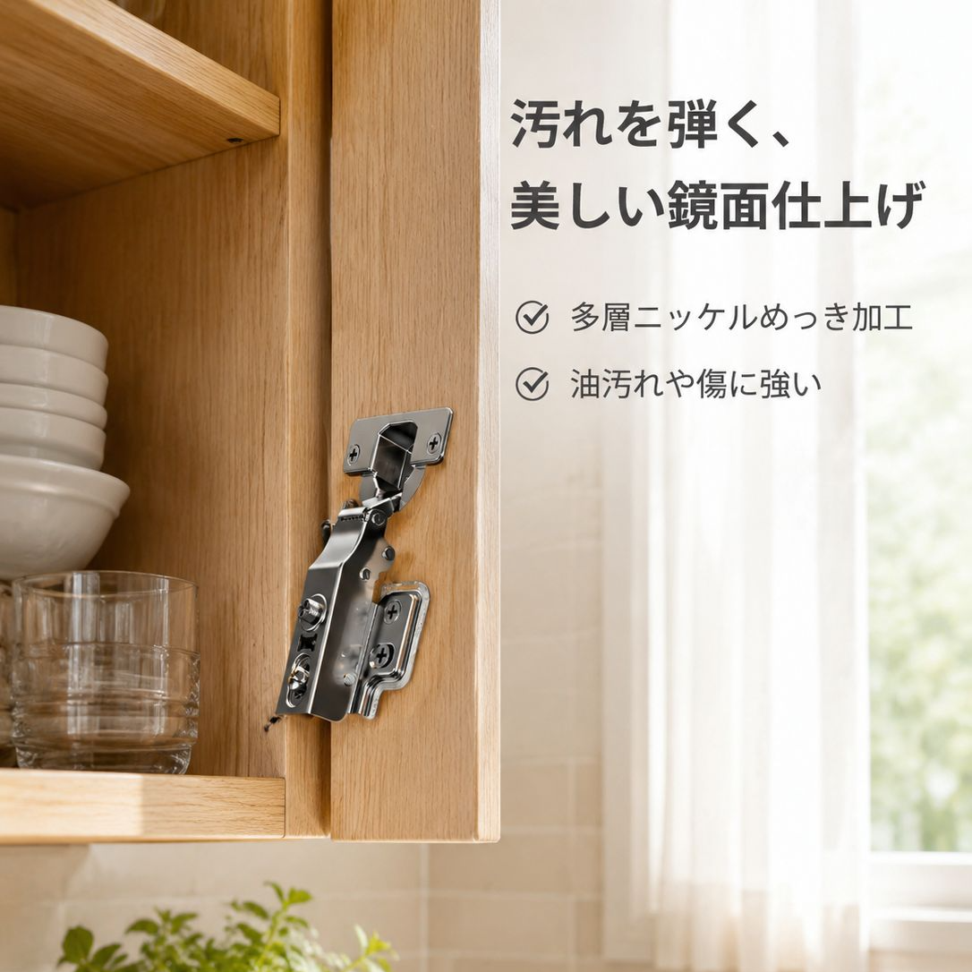 三段力ナイロンヒンジ全ダンパーソフトクローズ蝶番