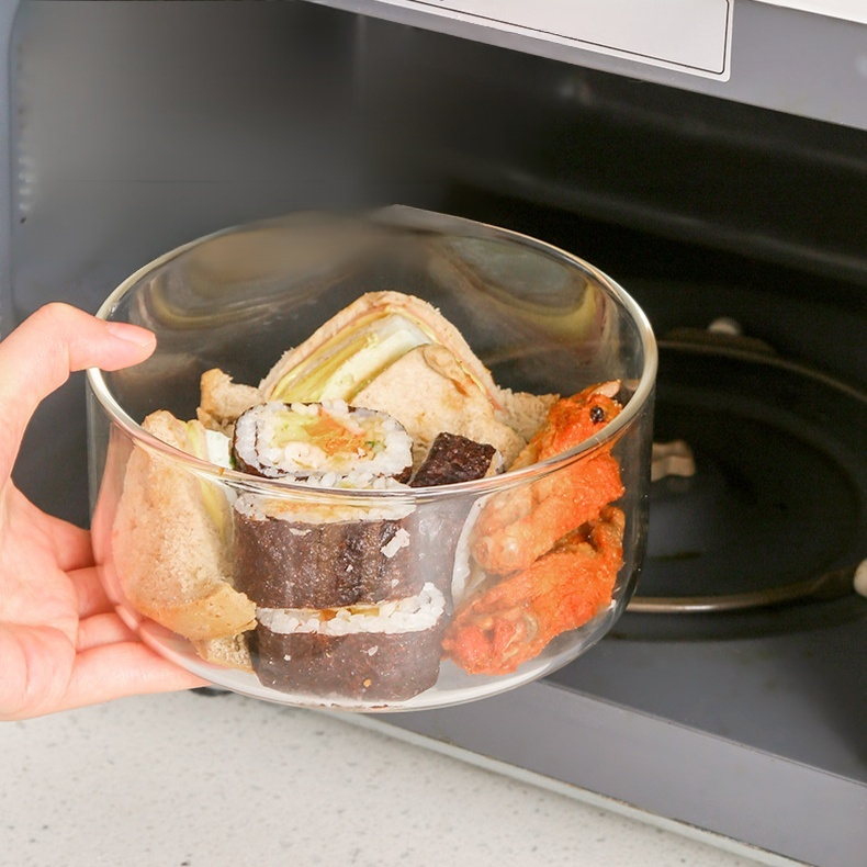 Lonchera sellada en vidrio