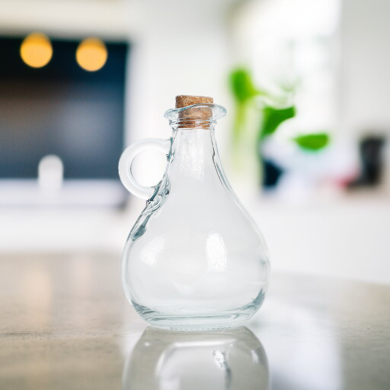 玻璃瓶帶蓋油壺